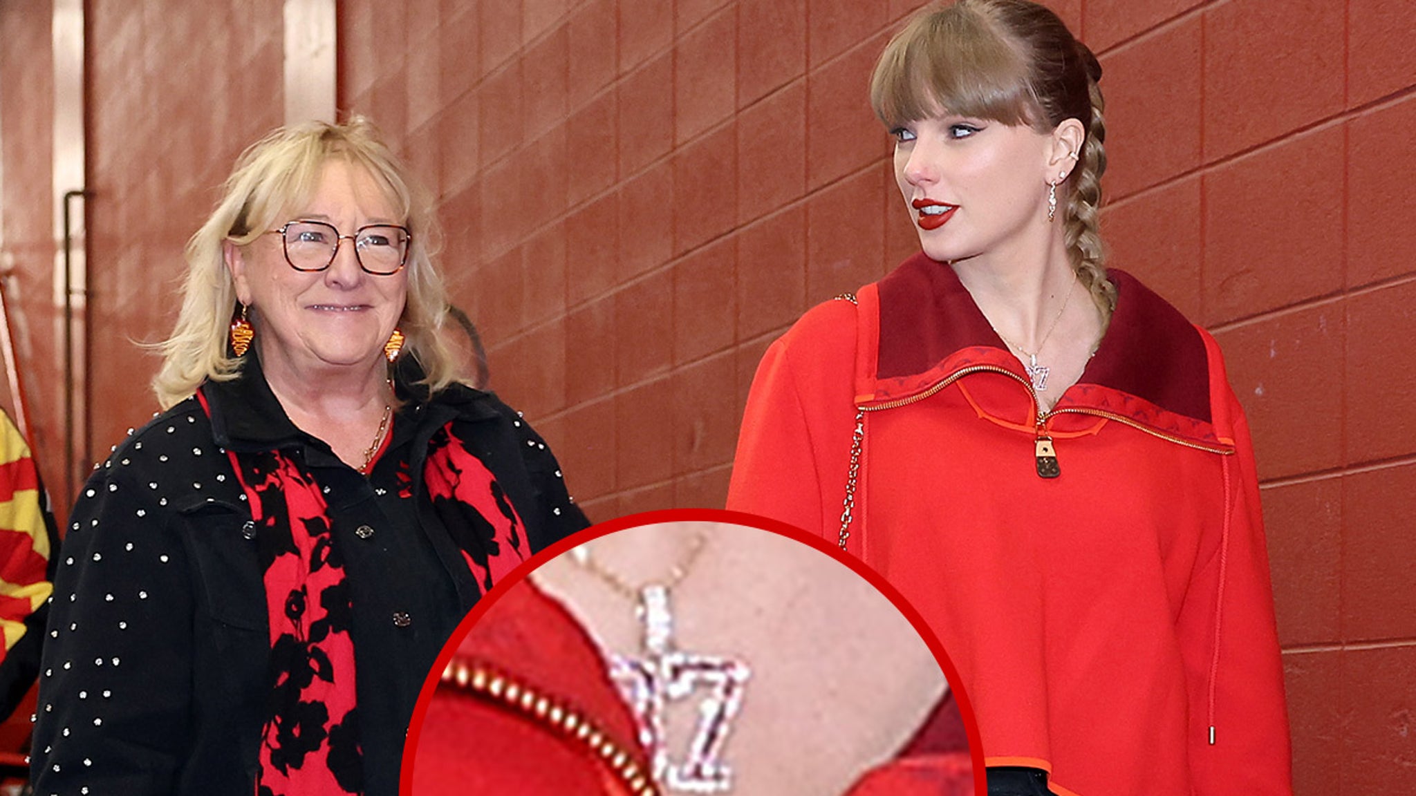 Taylor Swift Attends Chiefs Game, Wears Necklace with Travis Kelce’s Number