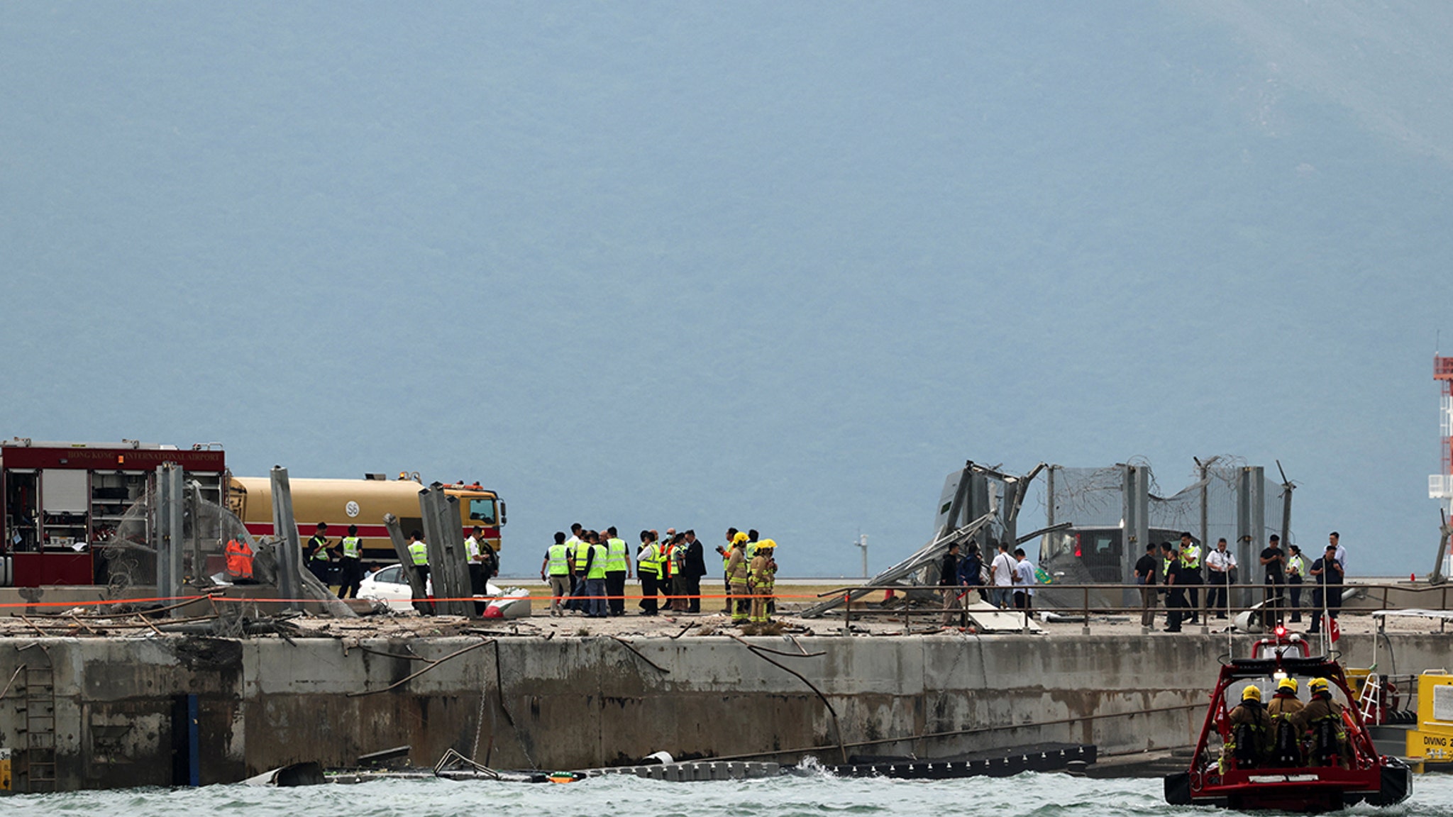 2 Dead After Cargo Plane Veers Off Runway at Hong Kong Airport
