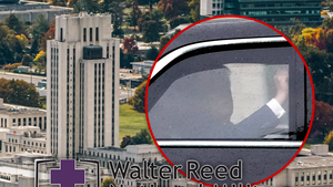 main donald trump walter reed medical hospital getty ap