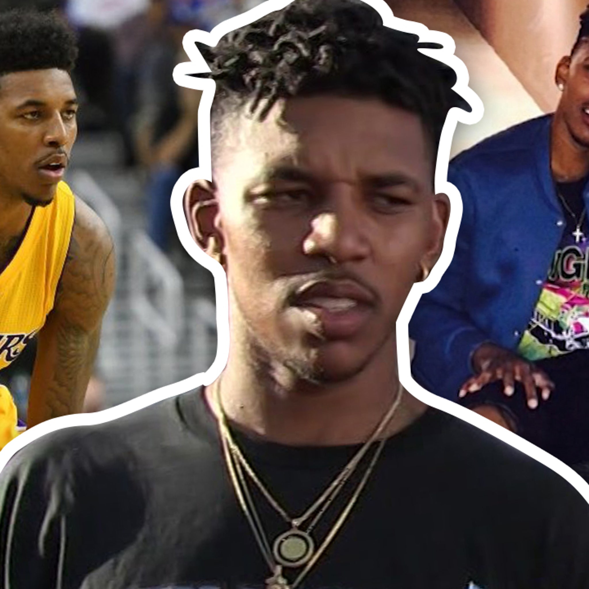 nick young fade haircut