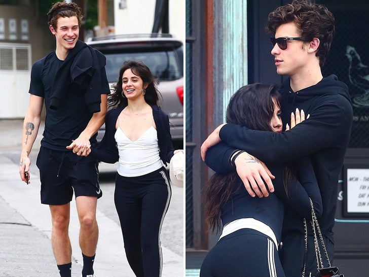 Shawn Mendes and Camila Cabello Get Cozy After Brunch