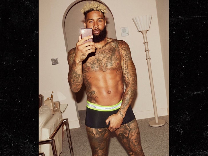 Odell Beckham Channels Inner Underwear Model in IG Pic