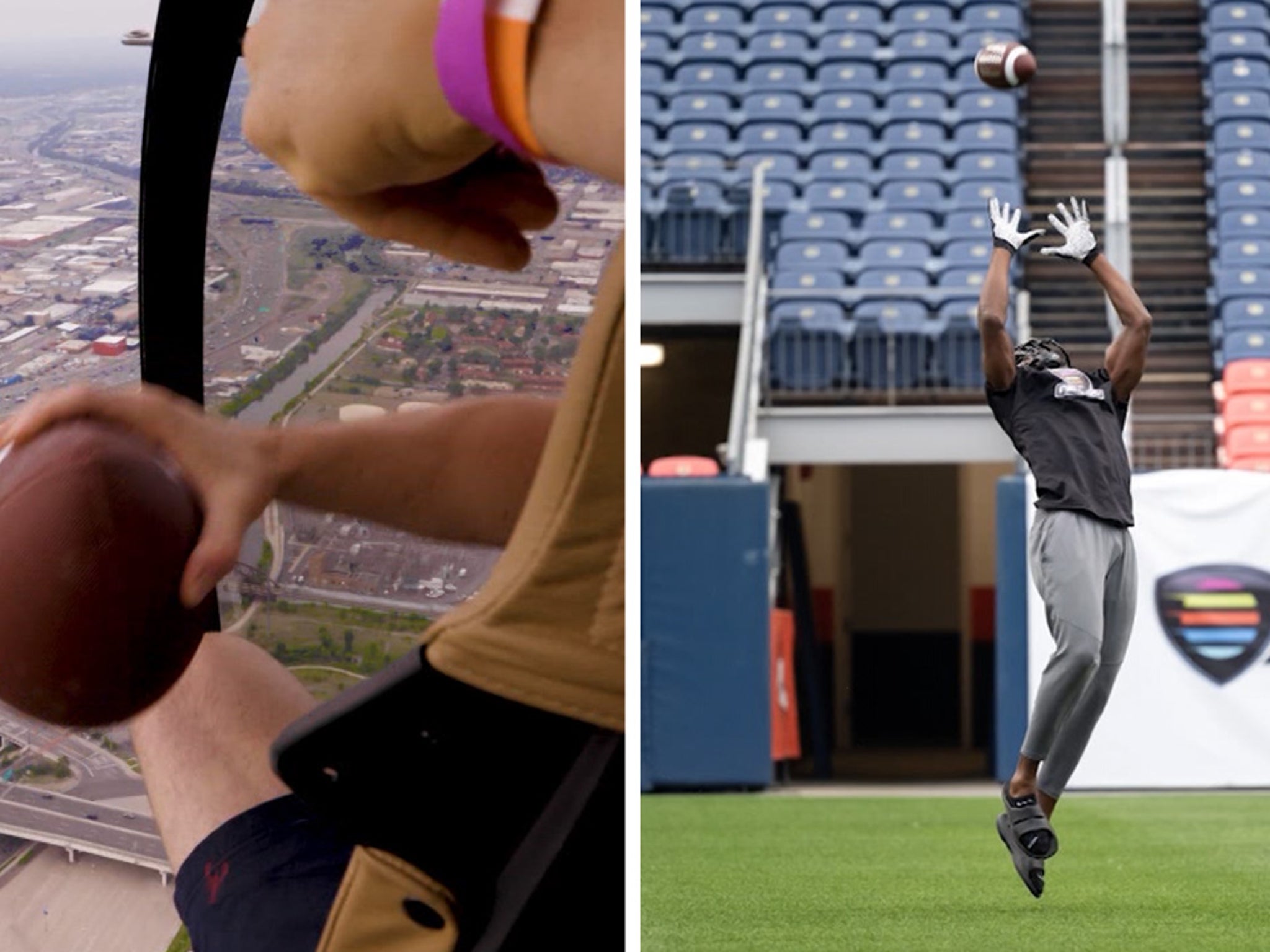 Rob Gronkowski sets Guinness World Record with 600-foot catch