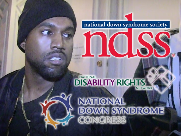 Kanye West condenado por usar R-Word por síndrome de Down, organizaciones de discapacidad