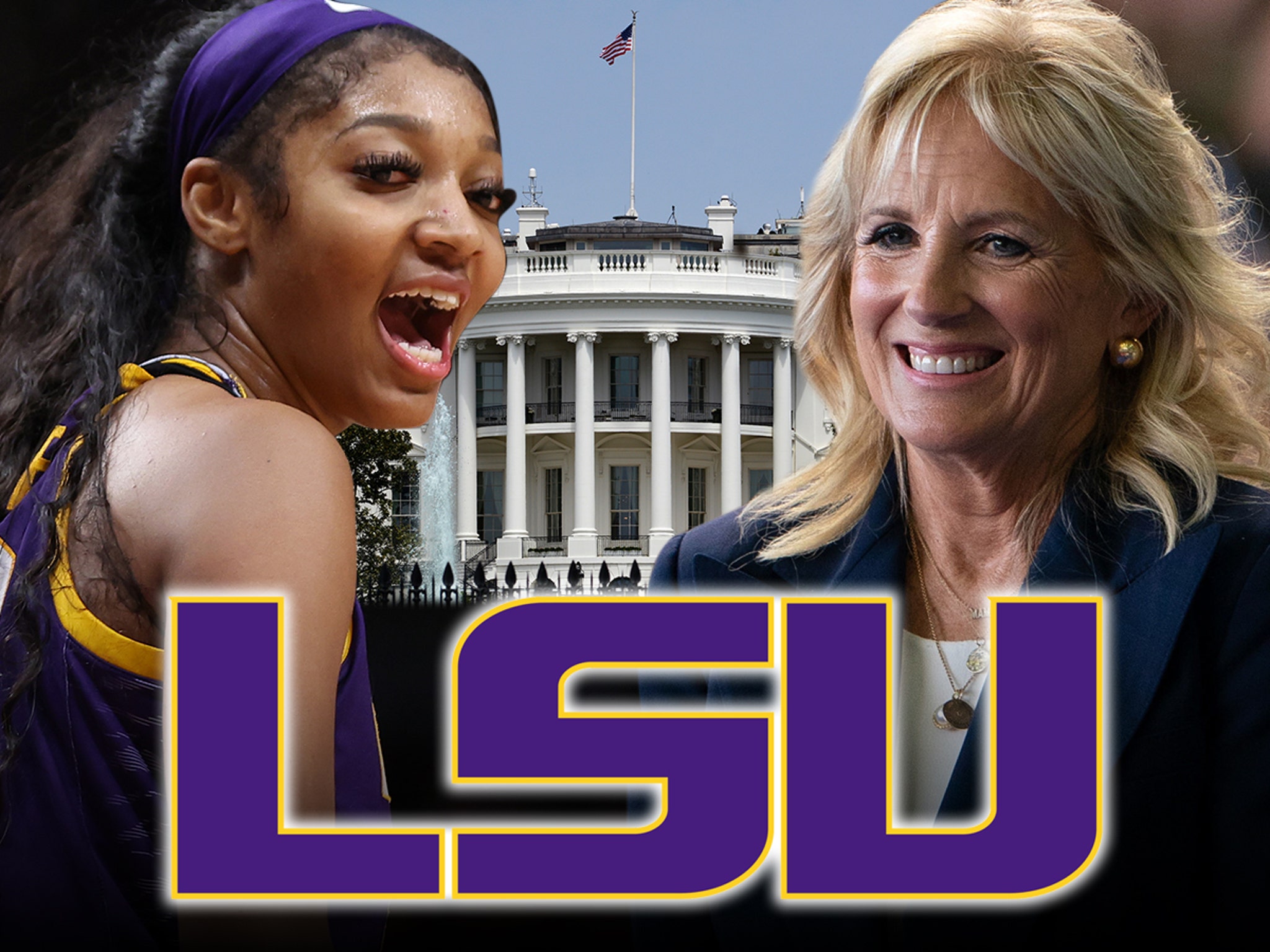 Biden press secretary clarifies White House invitation is just for LSU  after player calls it 'A JOKE' - KESQ