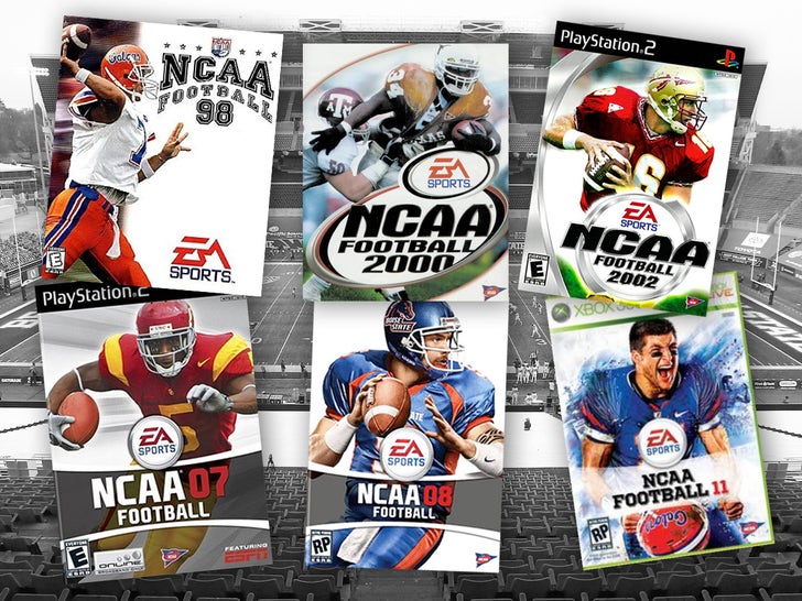 EA Sports NCAA Football Games -- Through The Years
