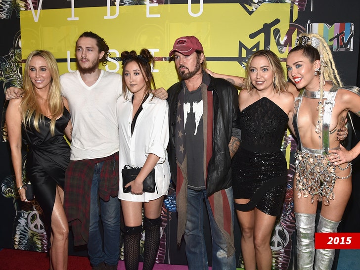 Brayison Cyrus e Billi Rey Cyrus e Família