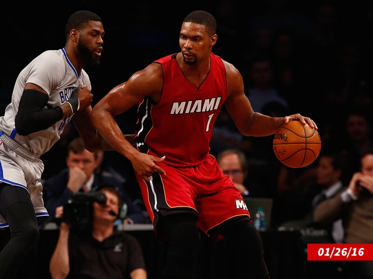 chris bosh playing getty