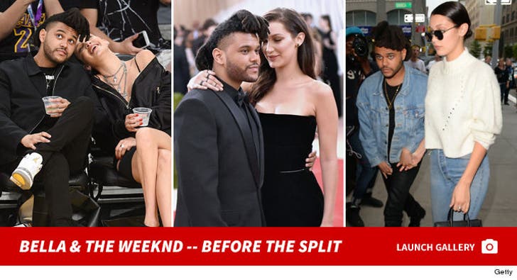 Bella Hadid and the Weeknd Together Photos
