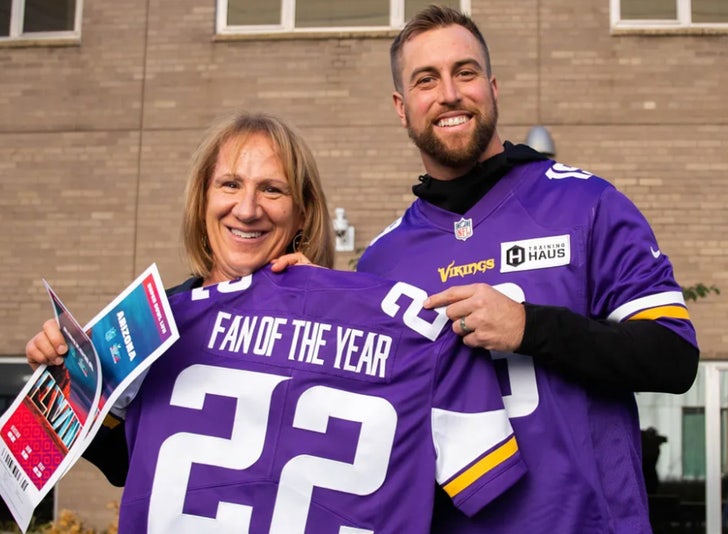 Thielen Foundation Surprises Kid with Super Bowl Tickets