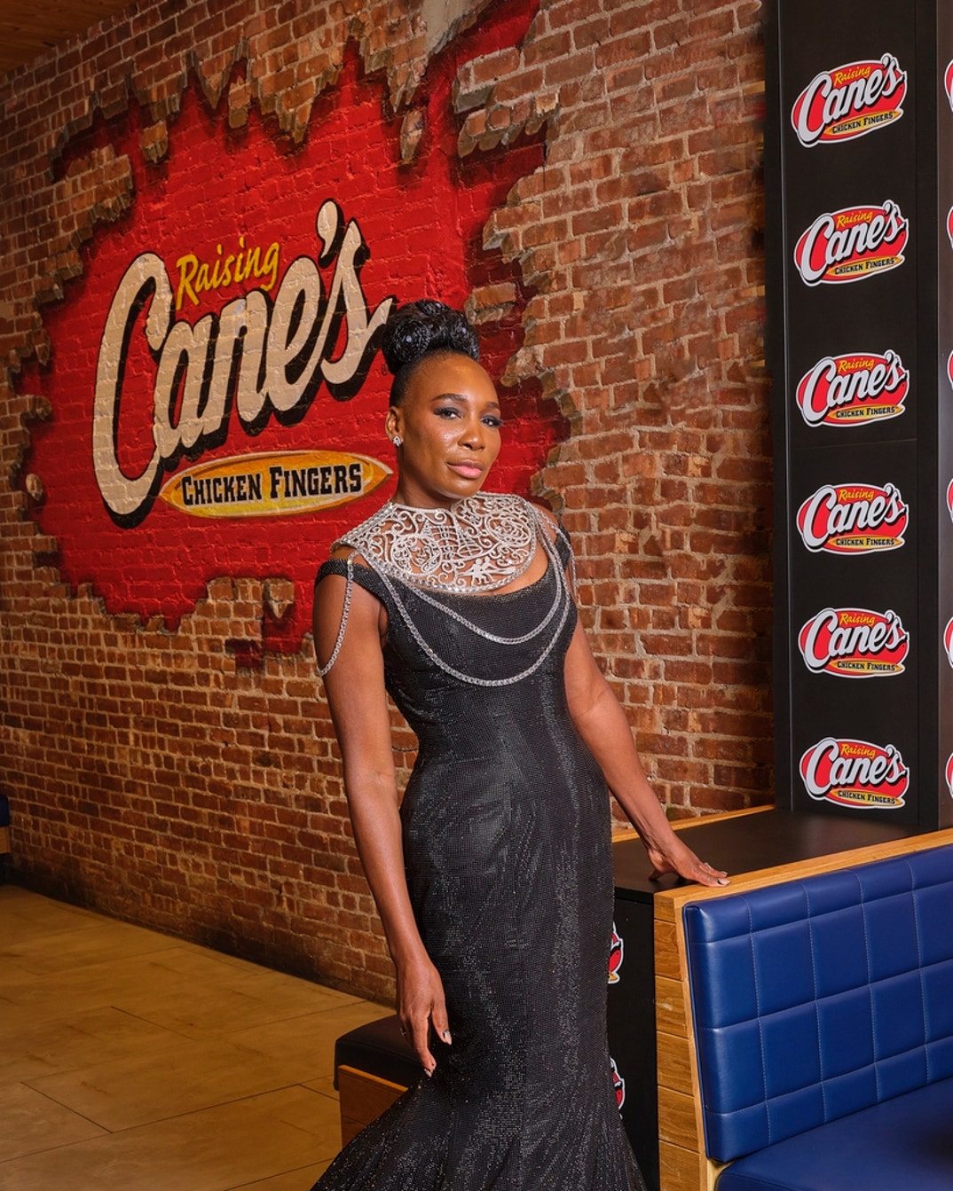 Venus Williams Raising Canes 2