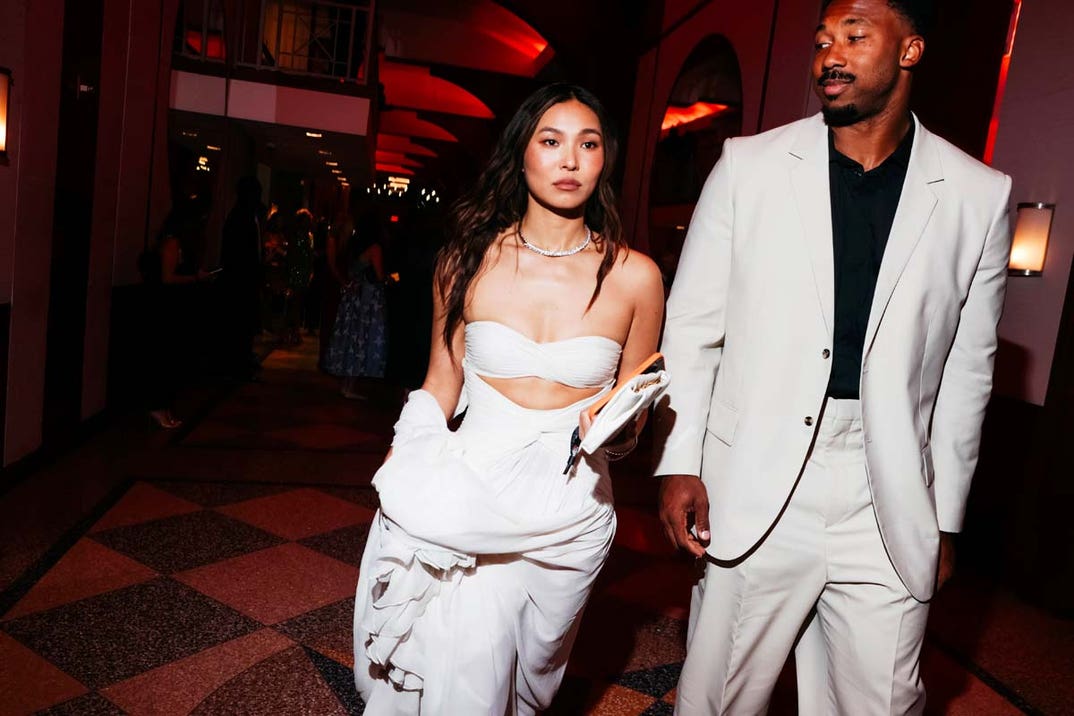 Myles Garrett and Chloe Kim