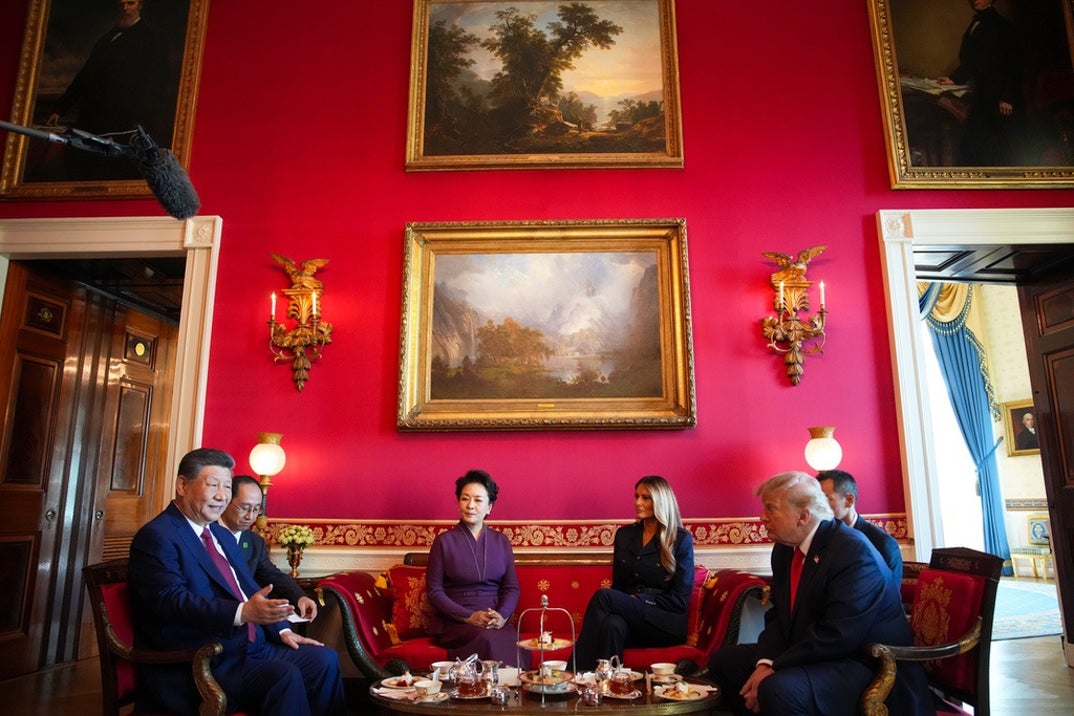 Trump Xi Jinping Dinner 13