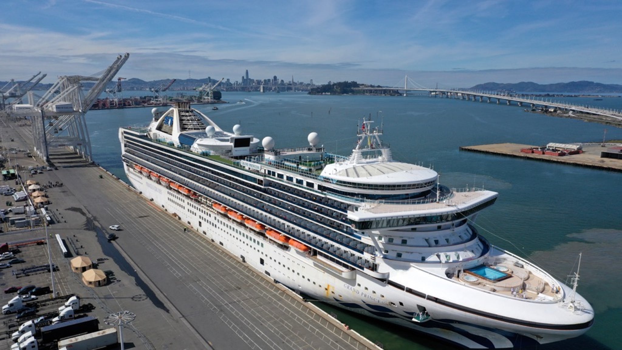 Princess Cruise Ship in San Francisco