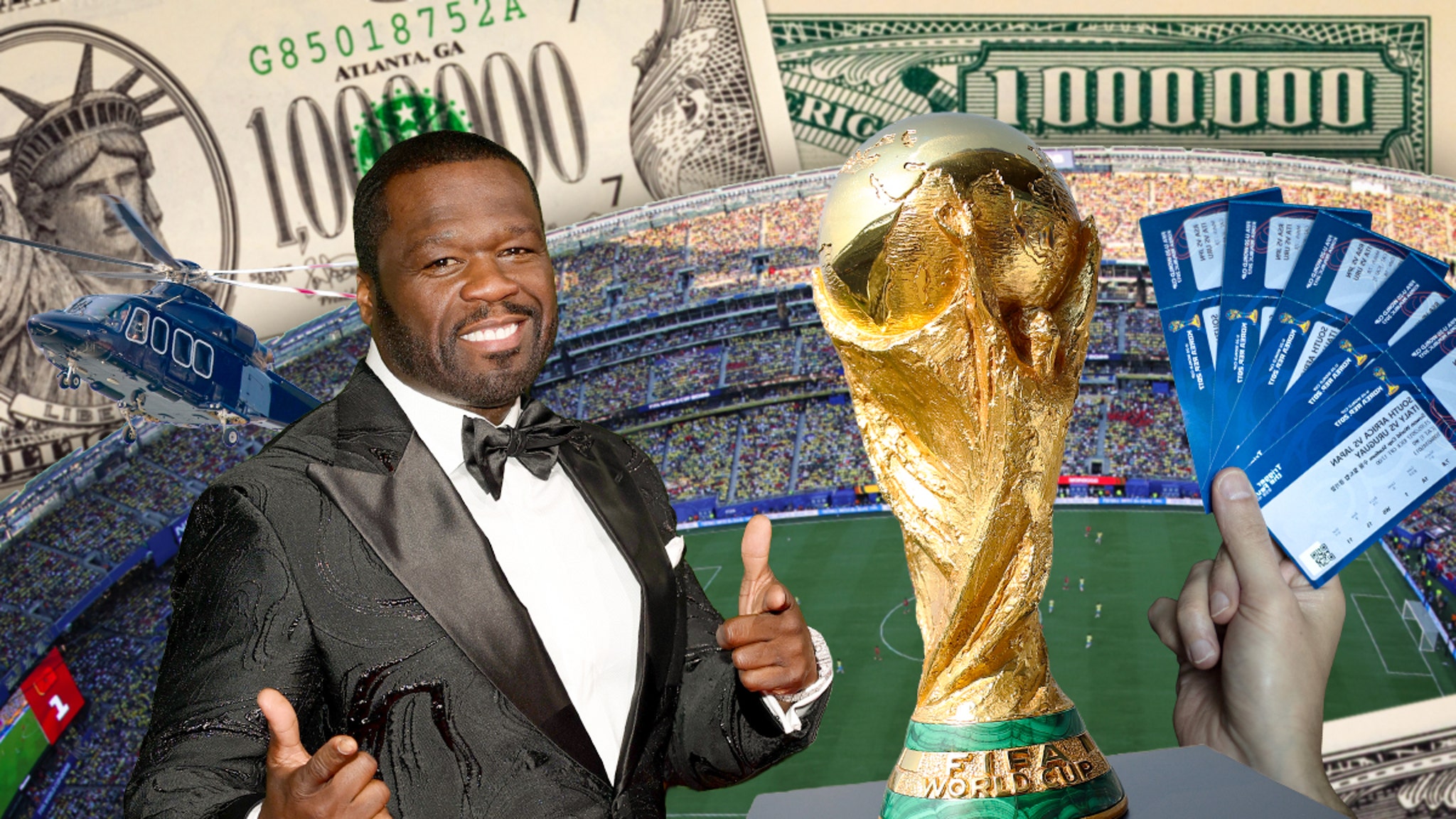 Million-Dollar World Cup Trip Up for Grabs: Helicopter Included!