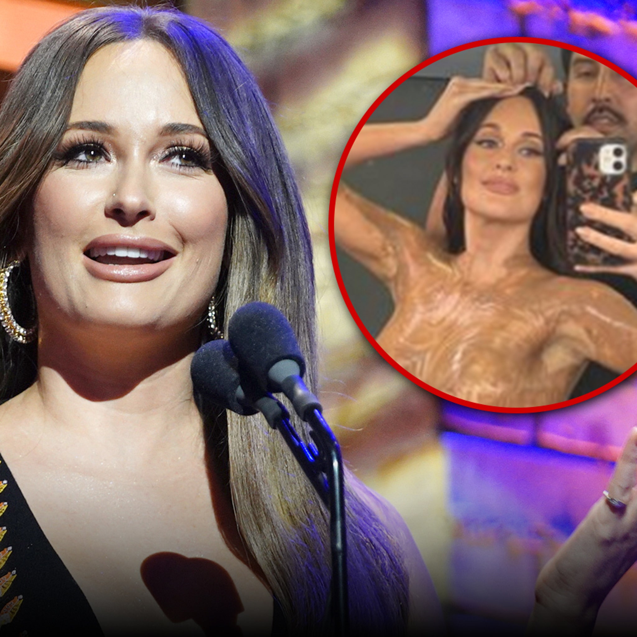 Kacey Musgraves Posts Fully-Nude Photo Online, Covered by Muddy Material