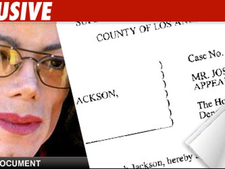 Michael Jackson court docs will