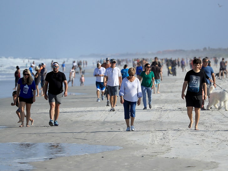 FLORIDA BEACHES PACKED ... As Trump Urges People To Break Quarantine