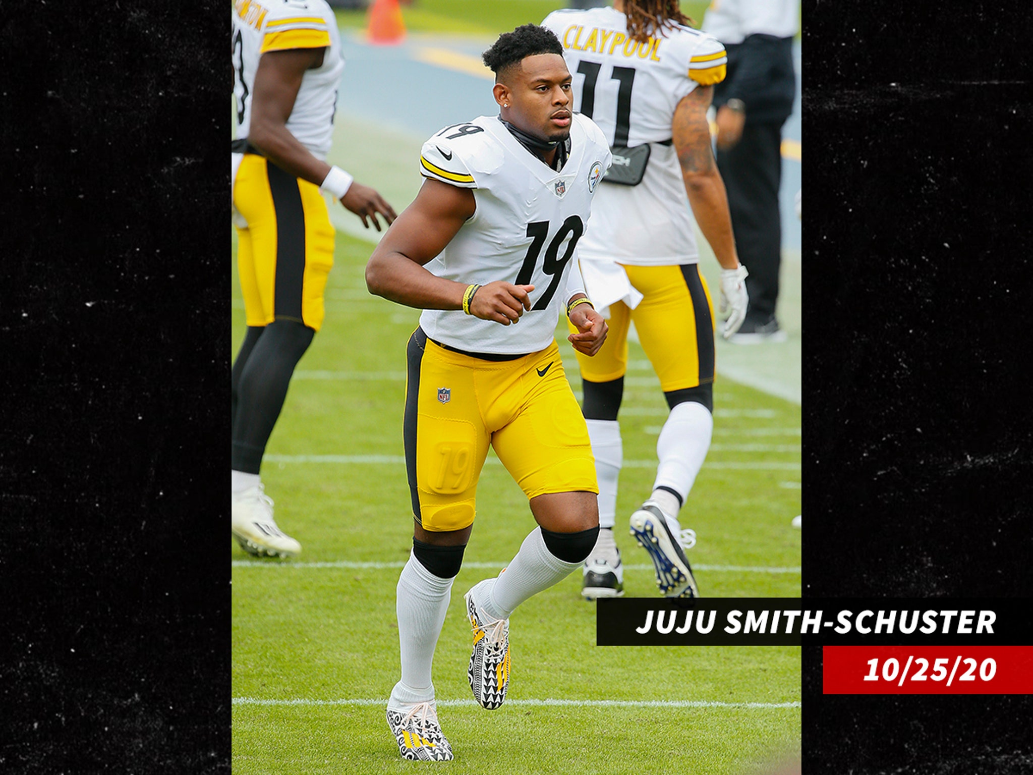 JuJu Smith-Schuster, James Conner fined for infractions in Titans game