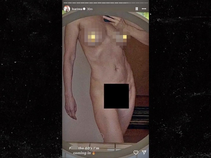 lisa rinna naked selfie