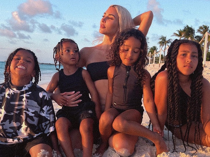 Kim Kardashian's beautiful family