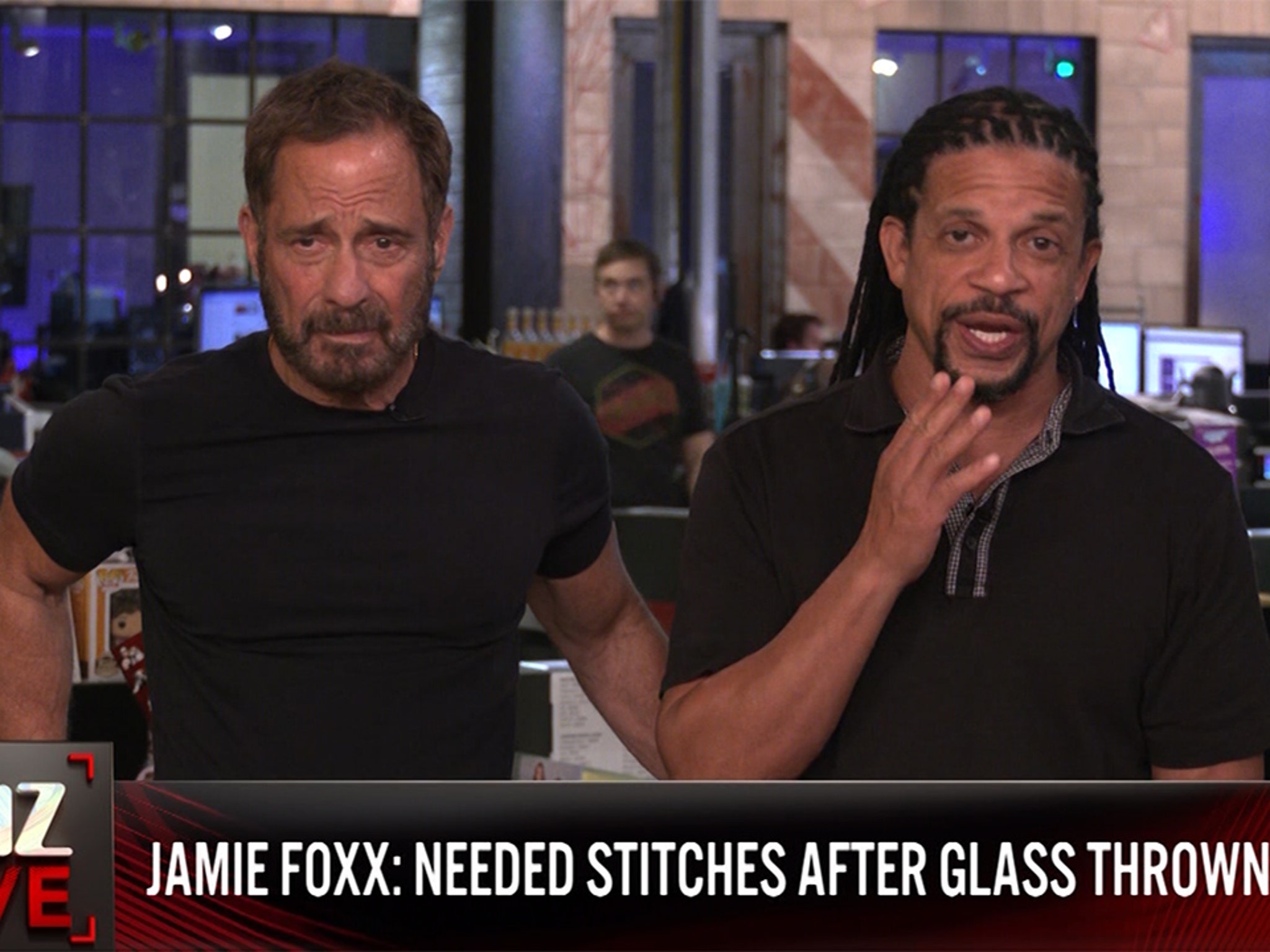 Jamie Foxx Says He Was Hit in Mouth with Glass During Dinner