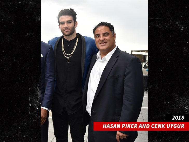 Hasan Piker and Cenk Uygur getty 1