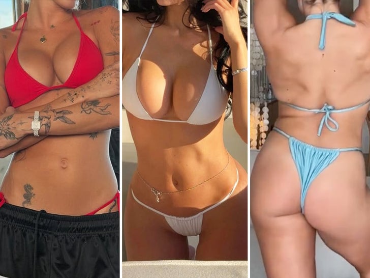 Red, White and Blue Bikini Babes -- Guess Who! Part 2