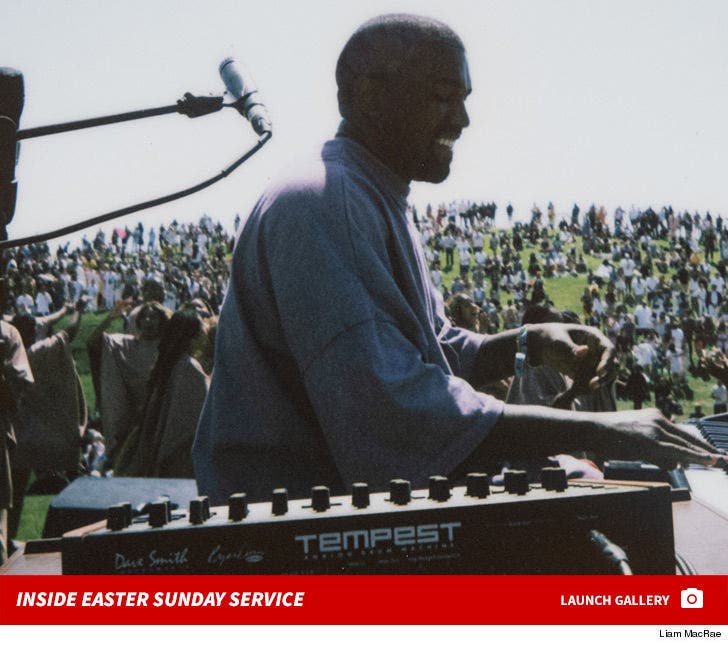 Inside Kanye West's Easter Sunday Service at Coachella