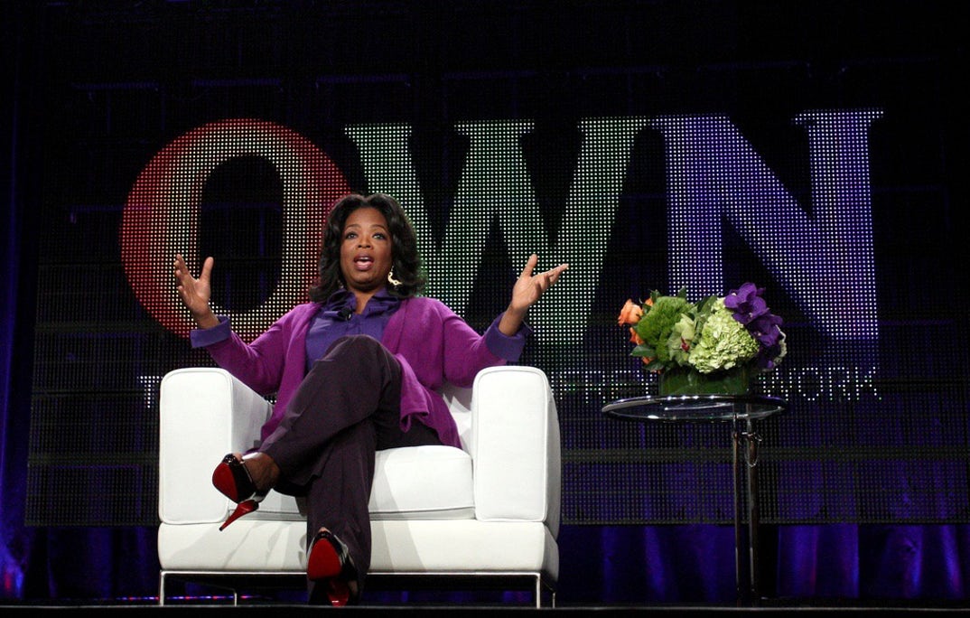 You name it, she's done it! She's got her O Magazine, her media company O.W.N. and with the success of those two business ventures alone, Oprah Winfrey is a true icon in Hollywood, making her one of the richest self-made women in the world ... Started from the bottom and now she's here!