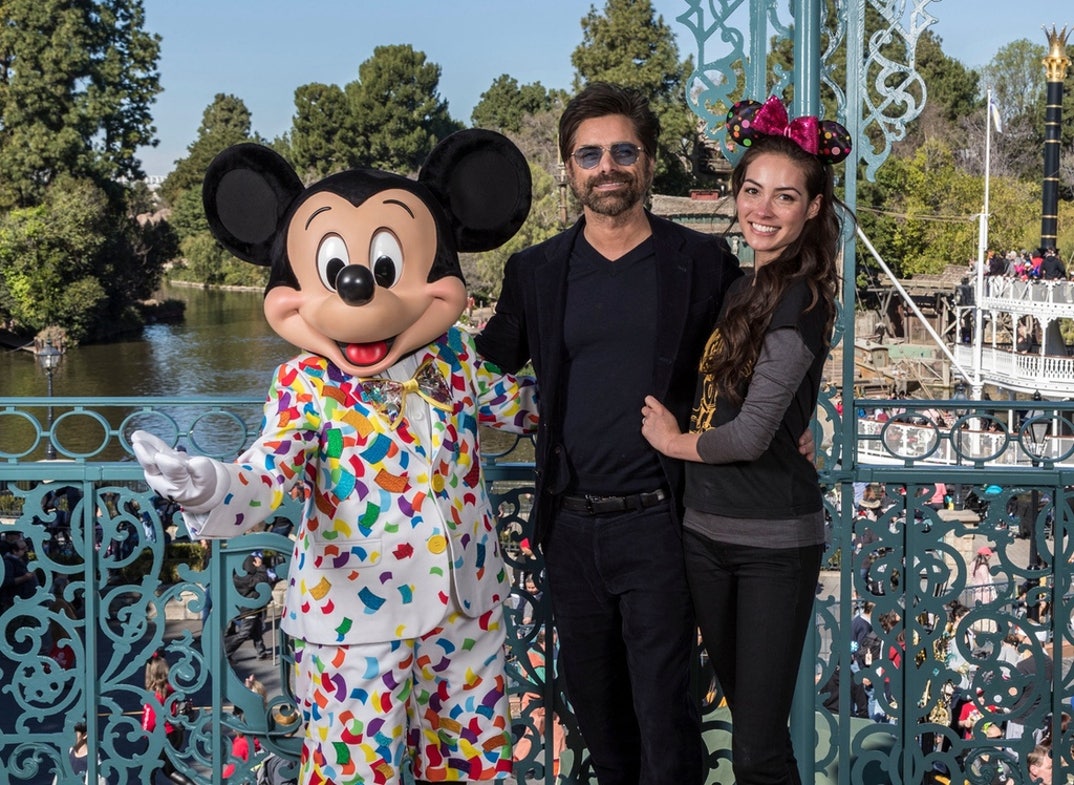 John Stamos and Caitlin McHugh