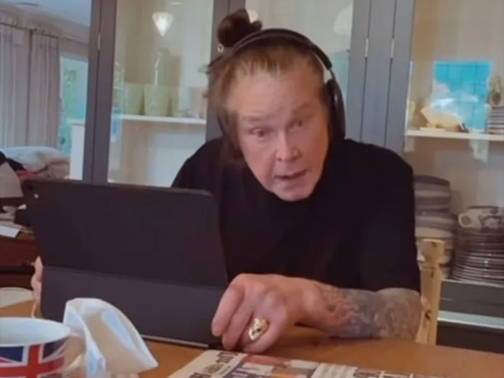 Ozzy Osbourne Enjoyed Breakfast with Family in Final Video Shared Days  Before Death