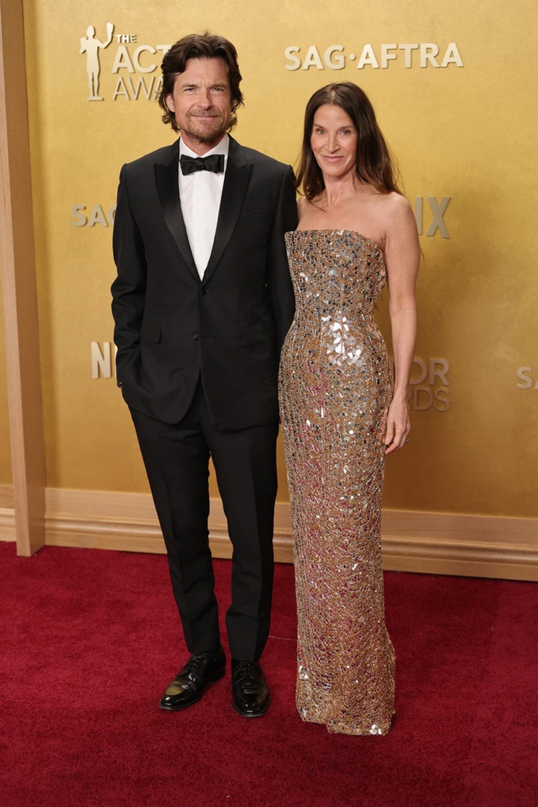 Jason Bateman and Amanada Anka