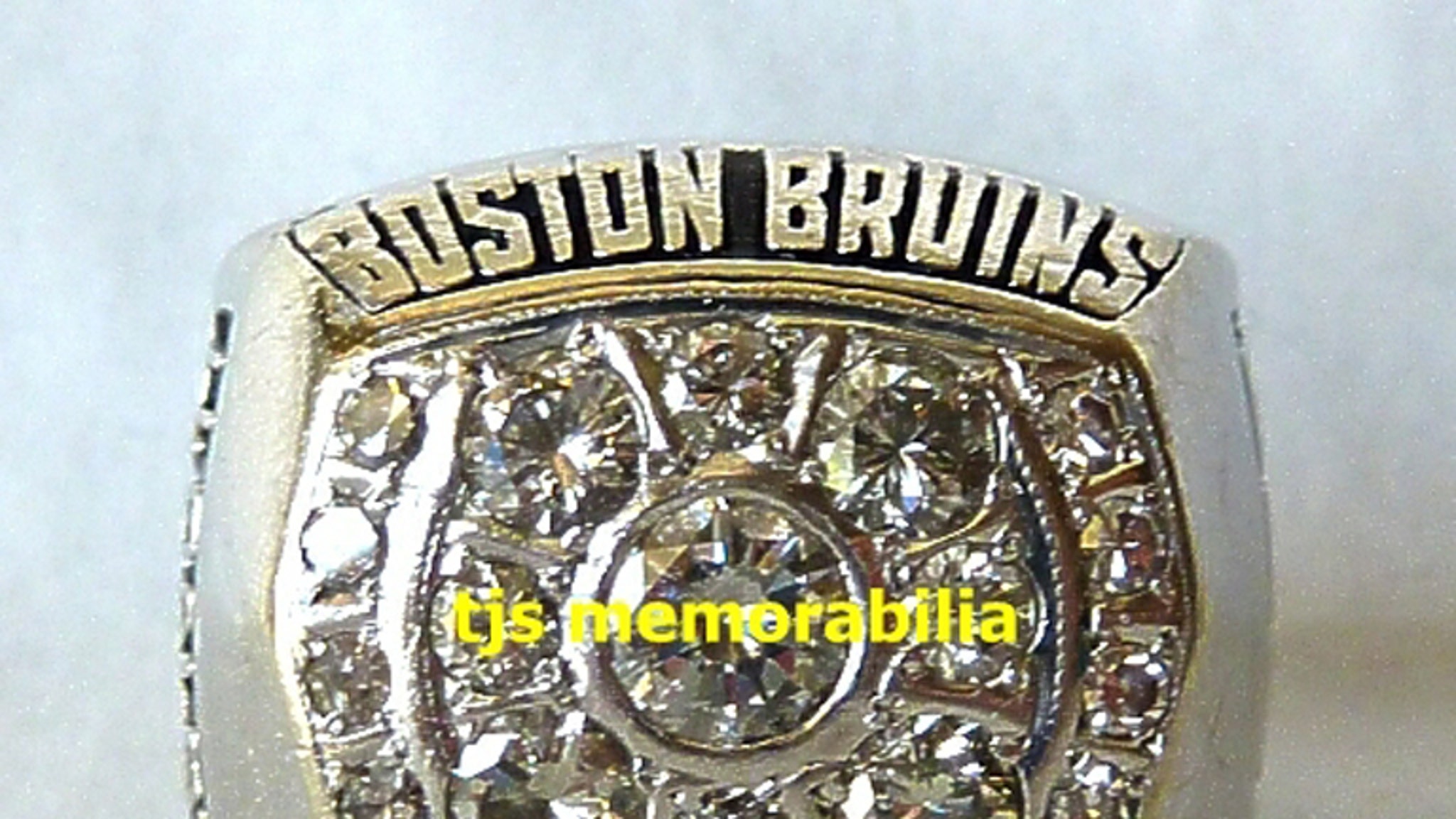 Bruins 1972 Stanley Cup Champs Ring Top Puck | Boston ProShop