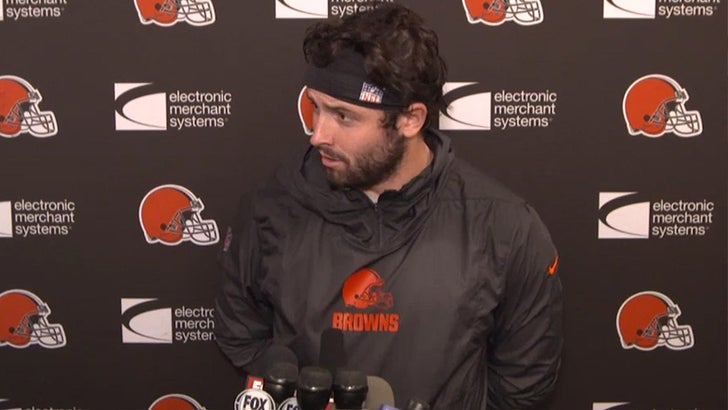 Baker Mayfield defends his desire to win after walking out on reporters