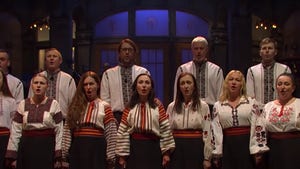 'SNL' Cold Open's Moving Tribute to Ukraine, John Mulaney Hosts