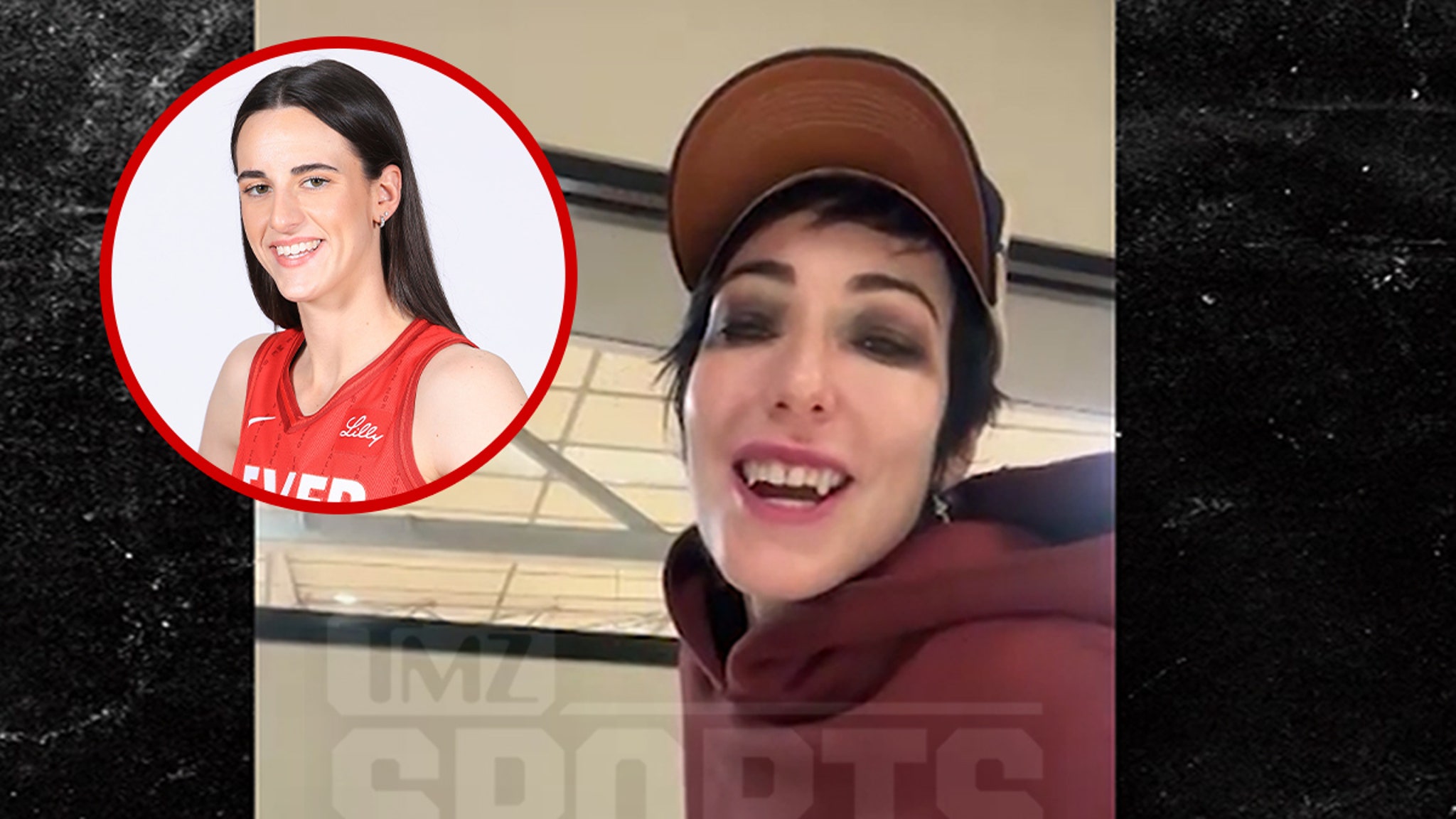 Viral Hooper 'Caitlin Dark' Loves Nickname, Down For Commercial With Caitlin Clark!