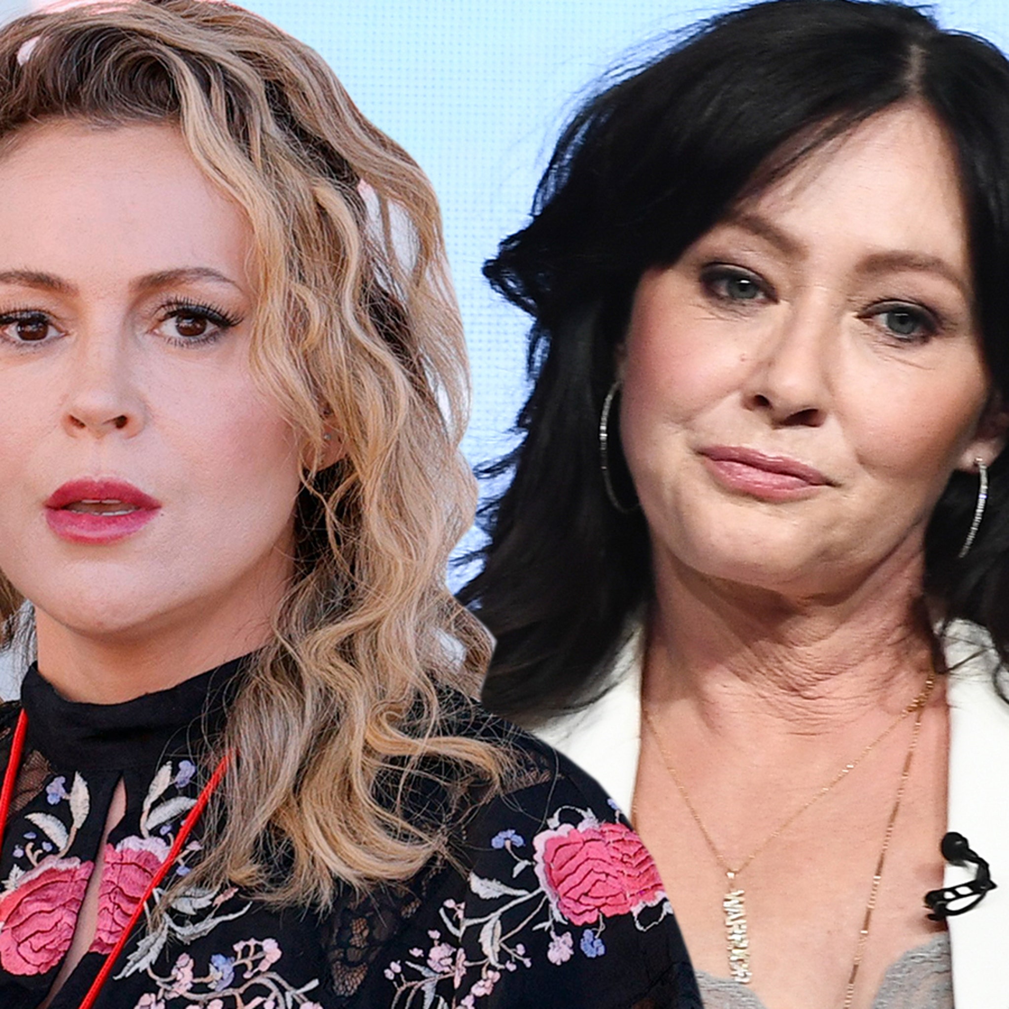 Alyssa Milano Y Shannen Doherty
