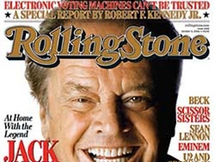 Jack Nicholson in Rolling Stone