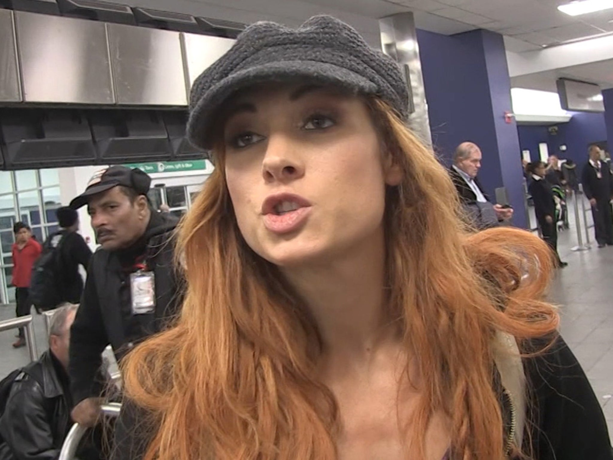 WWEs Becky Lynch Wants to Slap the Head Off Ronda Rousey pic