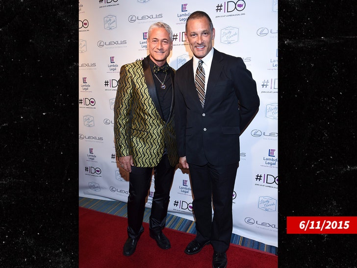 Greg Louganis and Johnny Chaillot