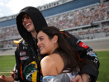 Chase Sui Pete Davidson Daytona 500 photos 6