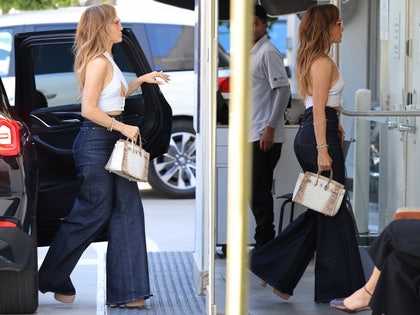 Jennifer Lopez Seen After Divorce Backgrid Launch