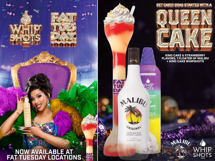 350 galon daiquiri ke nola dengan cambuk cardi b