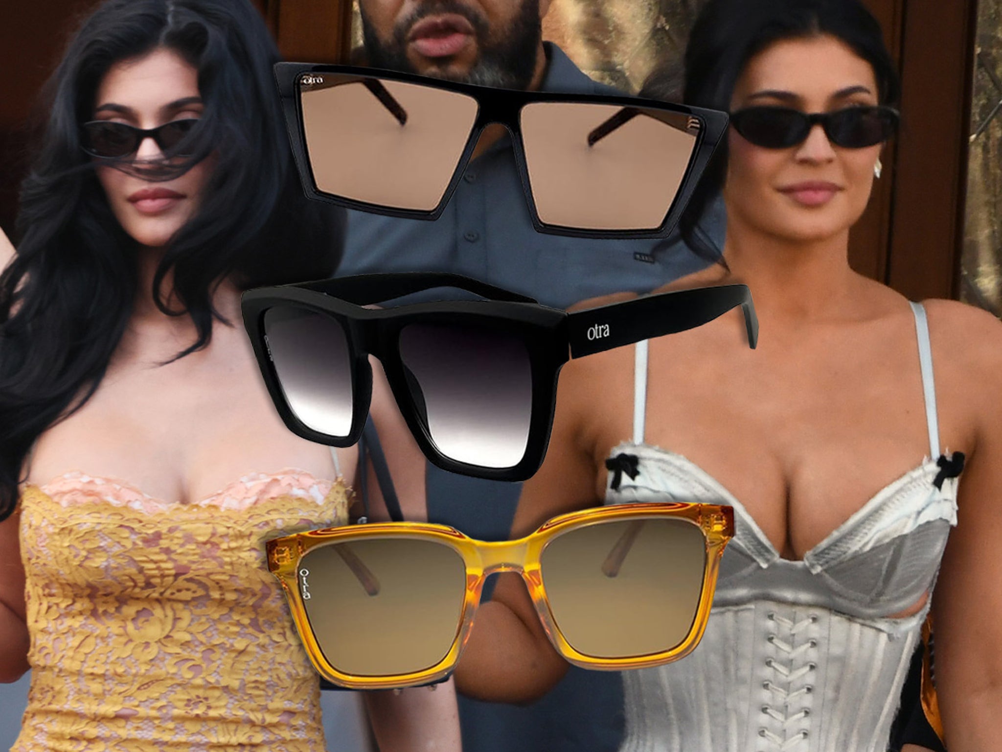 Kylie Jenner style square Ray Bans Kylie Jenner and Timothée Chalamet main image 3