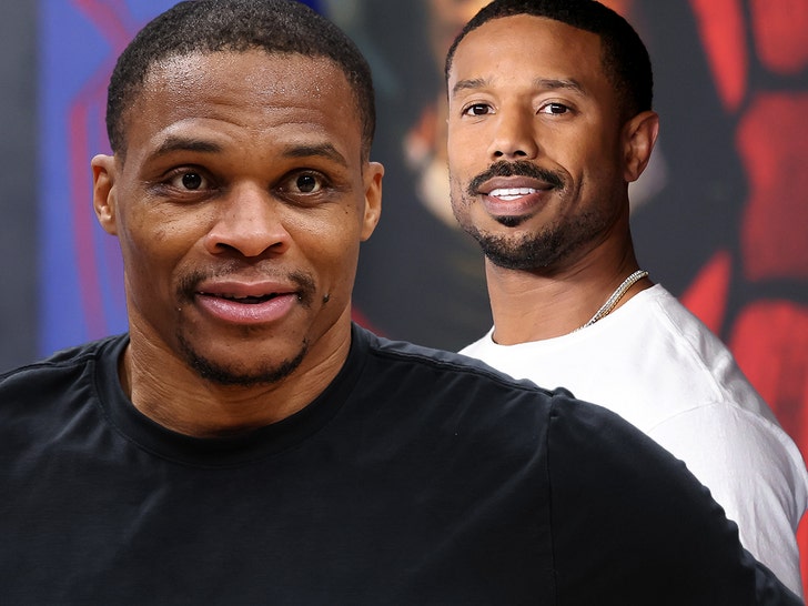 russell westbrook michael b jordan getty