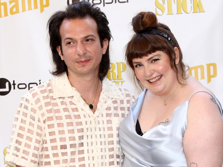 Luis Felber and Lenha Dunham getty 1