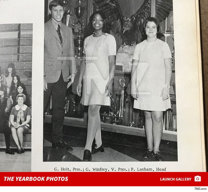 Oprah's High School Yearbook Photos