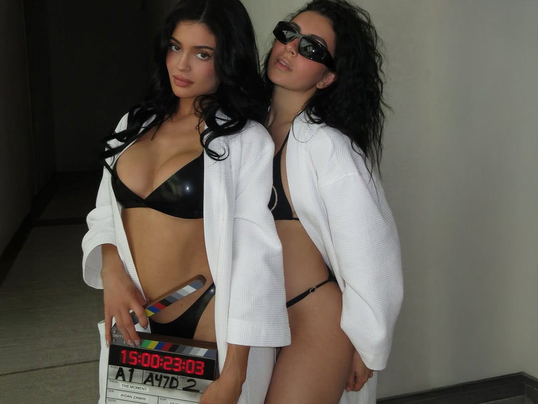 Kylie Jenner vs. Charli XCX -- Babes In Robes Edition
