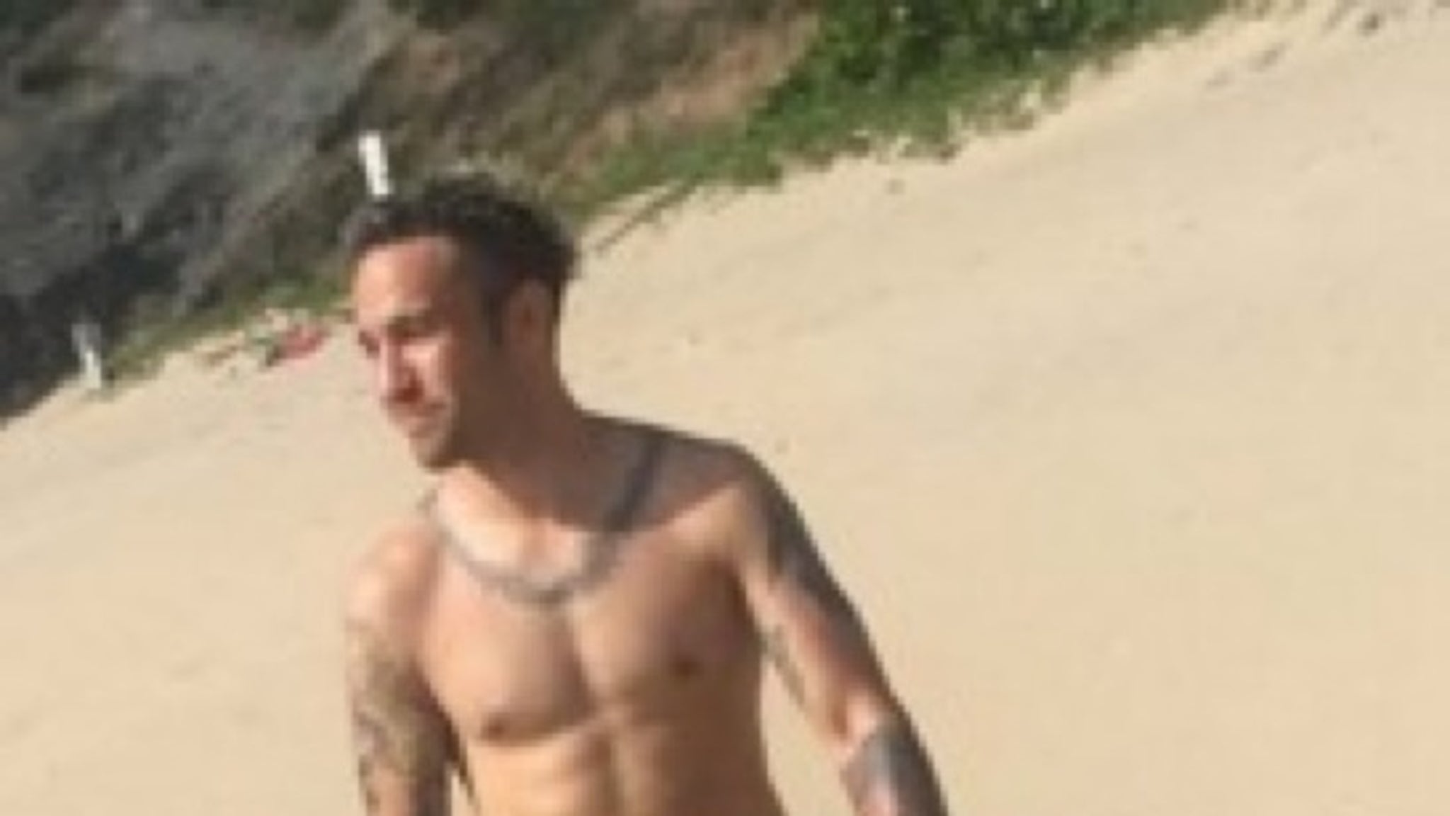 Pete Wentz's Shirtless Shots